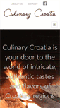Mobile Screenshot of culinary-croatia.com